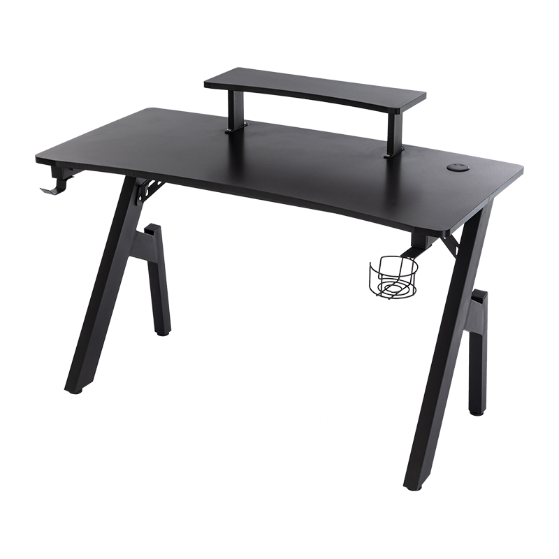 Ergonomisk 2-lags spillebord/skrivebord A-Frame Design Pc-bord til hjemmekontor